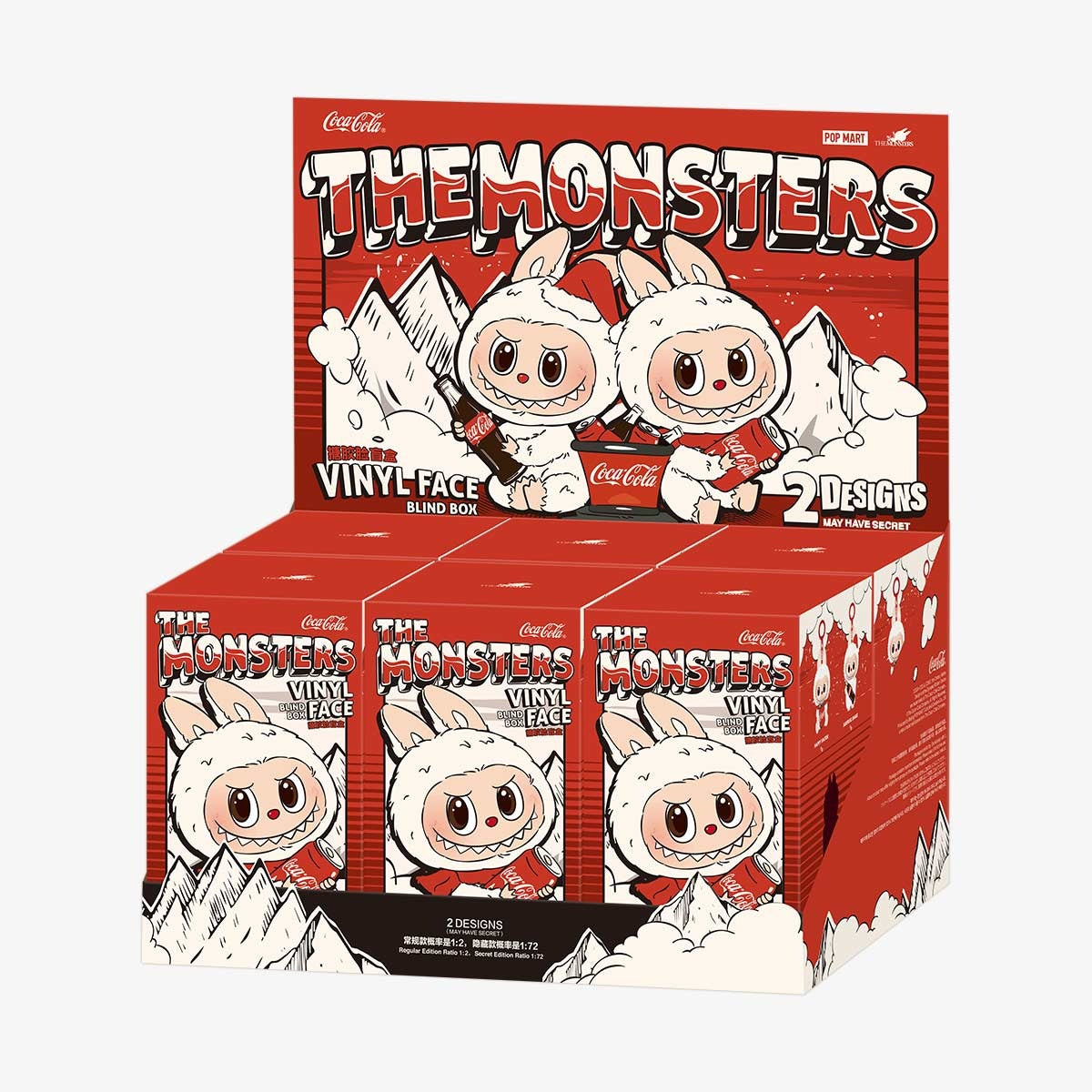 The Monsters Coca Cola Series Vinyl Face (6 Blind Boxes)